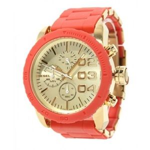 Diesel DZ5305 Unisex Orange/Gold tone watch